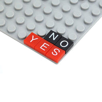 41pcs 3070 Tile 1x1 w Letter Number Print Alphabet Building Block Bricks Toy DIY - Bricks & Blocks -  - The Drift Art Co.