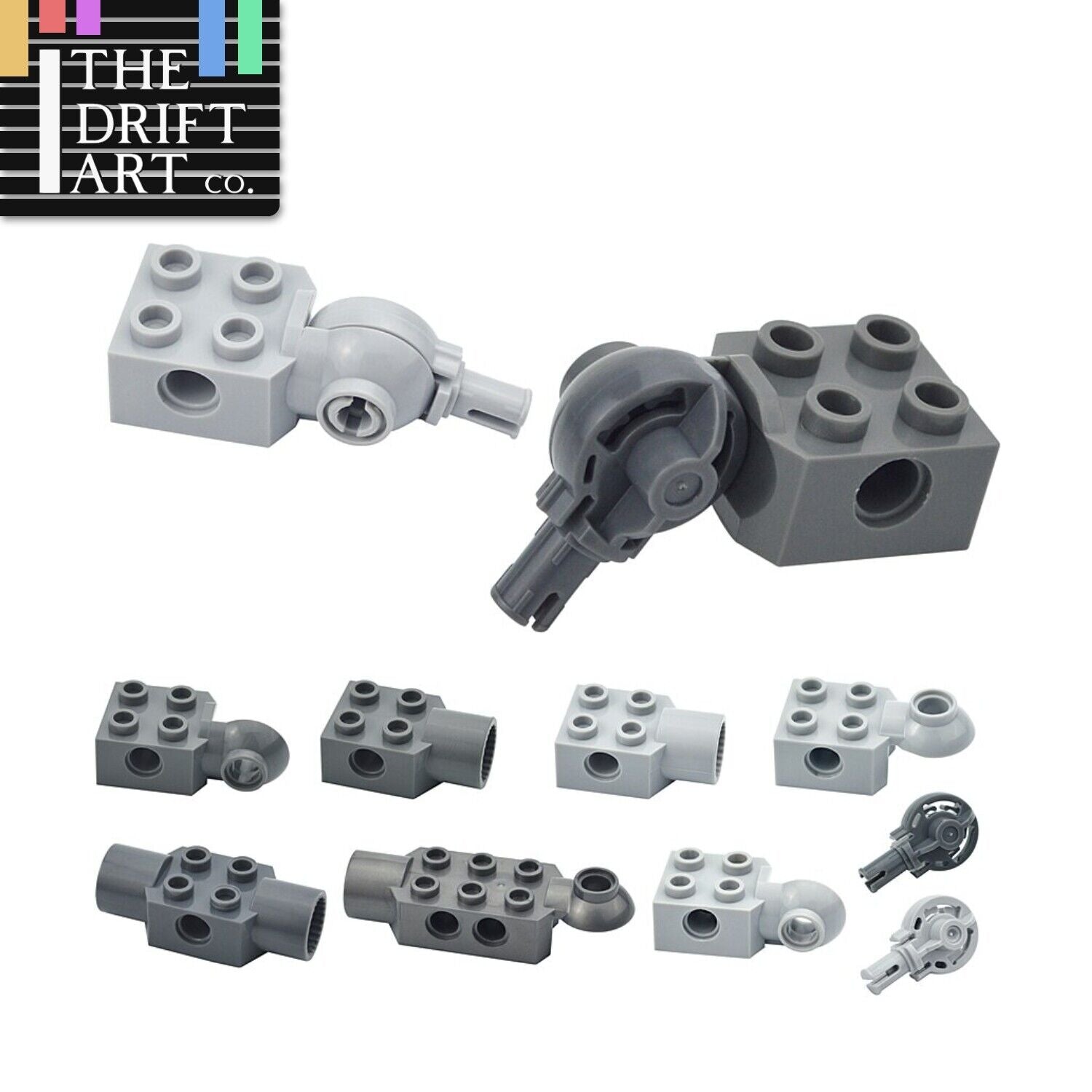 47454 Rotation Joint Ball Loop Technic Part for Lego Kit Building Block Sets DIY - Bricks & Blocks -  - The Drift Art Co.