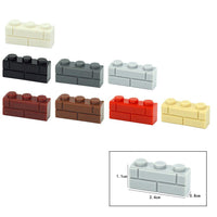 50pcs MOC Parts for Lego Kits 1x3 Dot SM323 Wall bricks Building Blocks Sets DIY - Bricks & Blocks -  - The Drift Art Co.