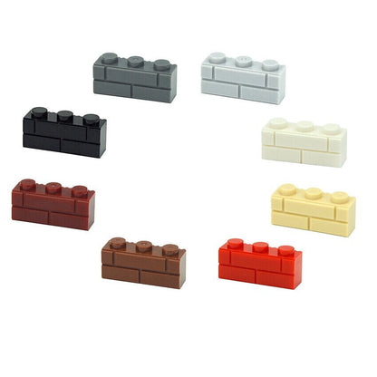 50pcs MOC Parts for Lego Kits 1x3 Dot SM323 Wall bricks Building Blocks Sets DIY -  - The Drift Art Co.