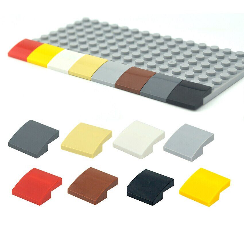 50pcs Slope Curved Particles 2x2 15068 Educational Building Block Bricks Toy DIY - Minifigure -  - The Drift Art Co.