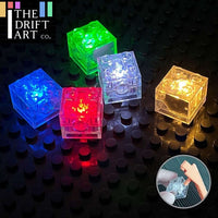 5pcs 2x2 dot LED Light Flash Color For LEGO Building Blocks Brick Toy - SQUARE - Minifigure -  - The Drift Art Co.