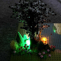 5pcs 2x2 dot LED Light Up Colorful Educational Building Blocks Brick Toy - ROUND - Minifigure -  - The Drift Art Co.