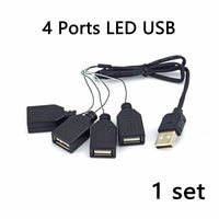 7 USB Ports For LED Light Kit 10220 Street Educational Building Blocks Brick Toy - Minifigure -  - The Drift Art Co.