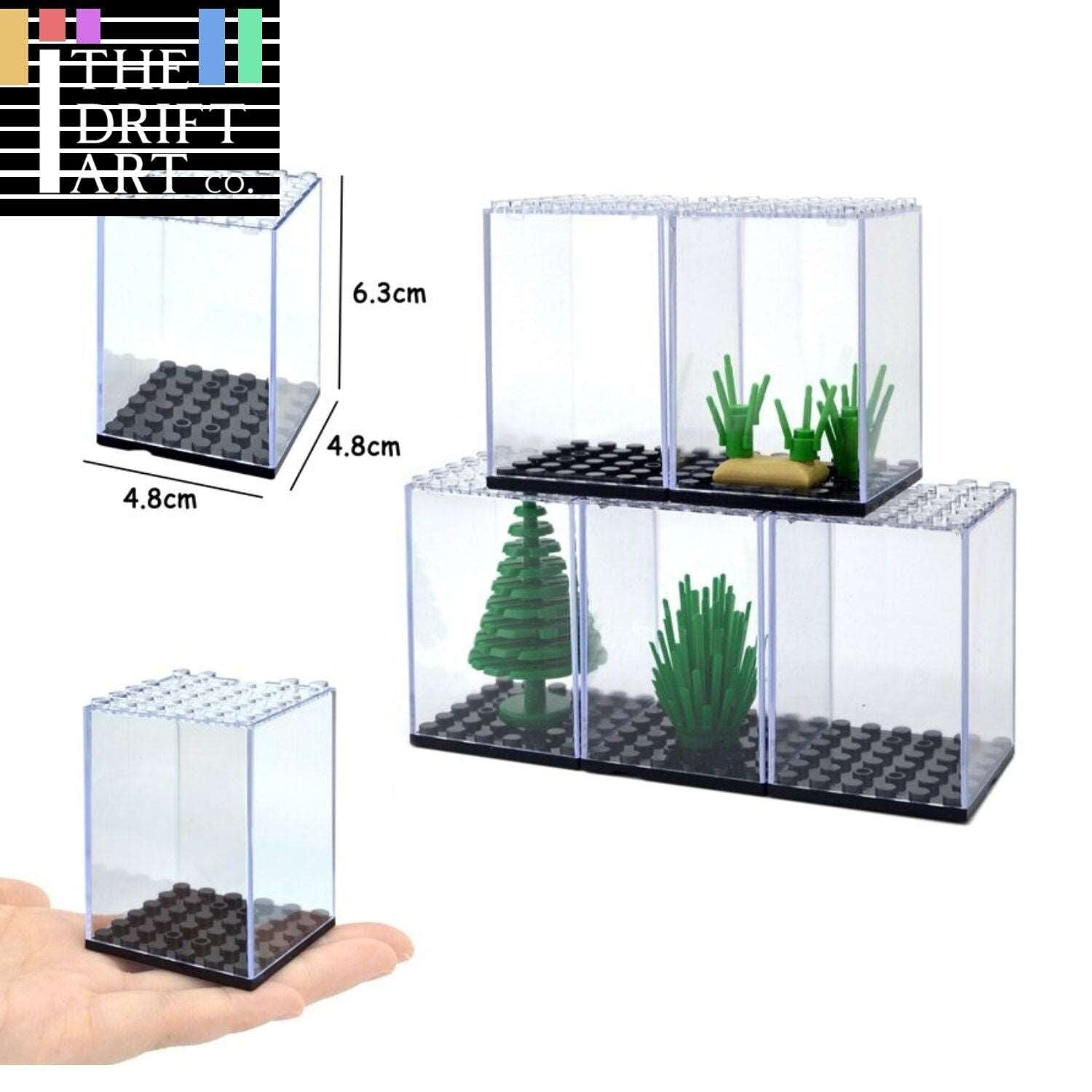 Acrylic Dustproof Box Display Cabinet Part for Lego Sets Building Block Sets DIY -  - The Drift Art Co.