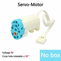 Blue Technic Parts 8293 for Lego Kits Servo Motor Car Train Building Block Set - LEGO (R) Bricks, Pieces & Parts -  - The Drift Art Co.