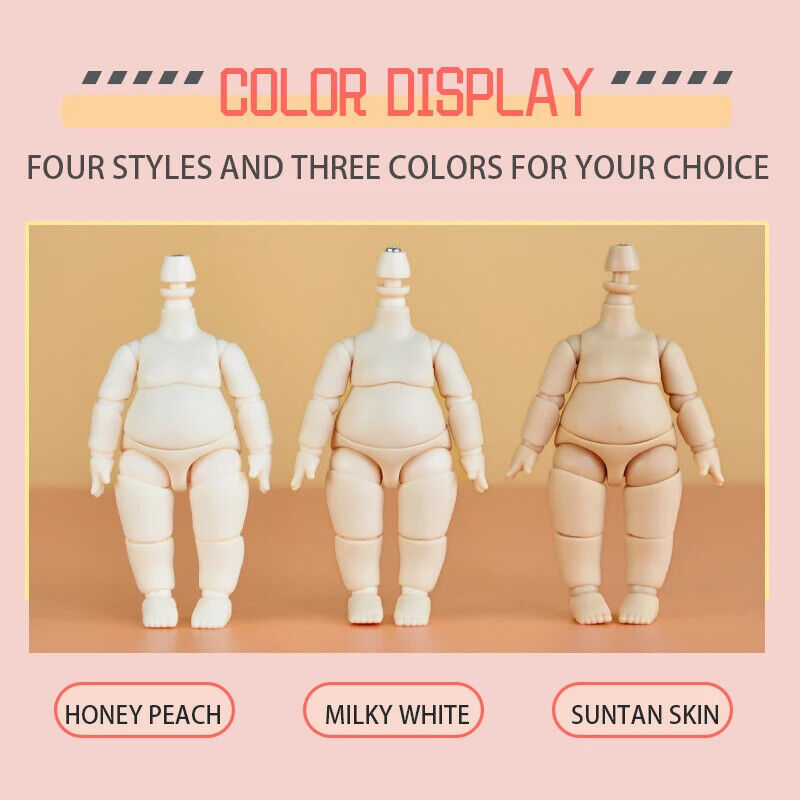 Body - Animal pear w Tail YMY suitable For GSC Head BJD OB 11 Toy Doll - Doll Clothes & Accessories -  - The Drift Art Co.