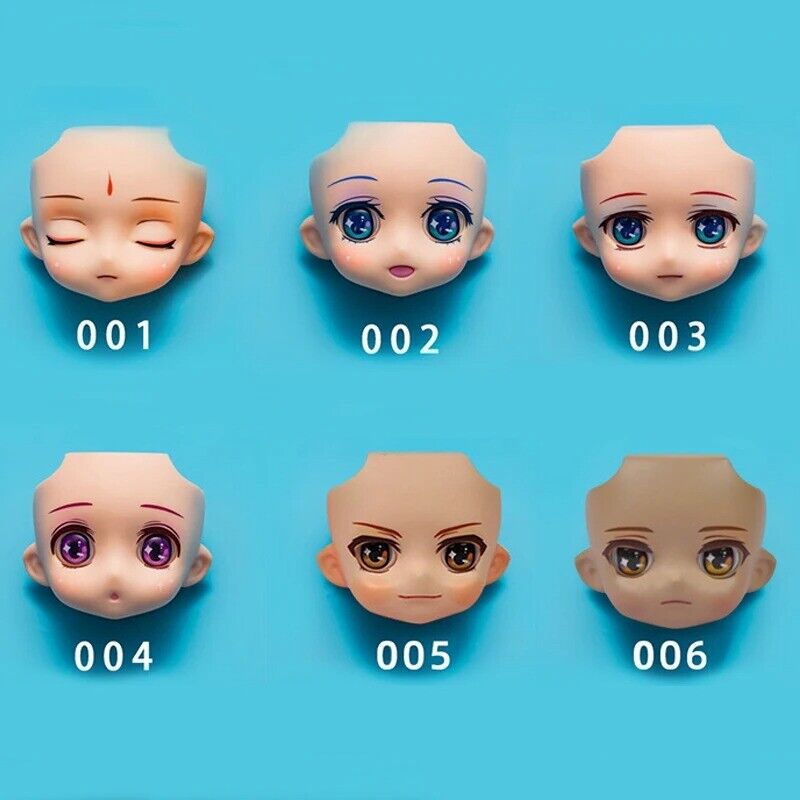 Body - Face Plates Open Moveable Eyes For GSC Head BJD OB Obitsu 11 Ymy Toy Doll - Doll Clothes & Accessories -  - The Drift Art Co.