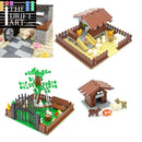 Chicken kennel Pigpen Animal Garden Plant for Lego Sets Building Blocks Sets DIY - LEGO (R) Bricks, Pieces & Parts -  - The Drift Art Co.