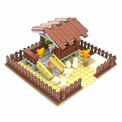 Chicken kennel Pigpen Animal Garden Plant for Lego Sets Building Blocks Sets DIY -  - The Drift Art Co.