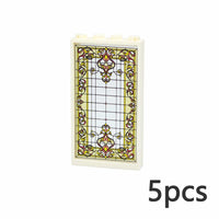 Church Window 57895 60596 1x4x6 House Parts for LEGO Sets Building Block Sets - Window -  - The Drift Art Co.