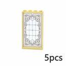 Church Window 57895 60596 1x4x6 House Parts for LEGO Sets Building Block Sets - Window -  - The Drift Art Co.