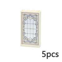 Church Window 57895 60596 1x4x6 House Parts for LEGO Sets Building Block Sets - Window -  - The Drift Art Co.