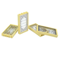 Church Window 57895 60596 1x4x6 House Parts for LEGO Sets Building Block Sets - Window -  - The Drift Art Co.