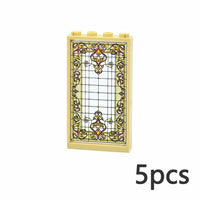 Church Window 57895 60596 1x4x6 House Parts for LEGO Sets Building Block Sets - Window -  - The Drift Art Co.