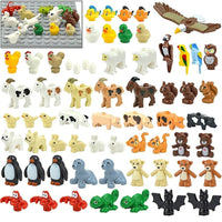 City Animals Zoo Dinosaur Shark Cat Dog Turtle for LEGO Building Blocks Sets DIY - Animal -  - The Drift Art Co.