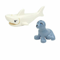City Animals Zoo Dinosaur Shark Cat Dog Turtle for Sets Building Blocks Sets DIY - LEGO (R) Bricks, Pieces & Parts -  - The Drift Art Co.