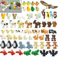 City Animals Zoo Dinosaur Shark Cat Dog Turtle for Sets Building Blocks Sets DIY - LEGO (R) Bricks, Pieces & Parts -  - The Drift Art Co.