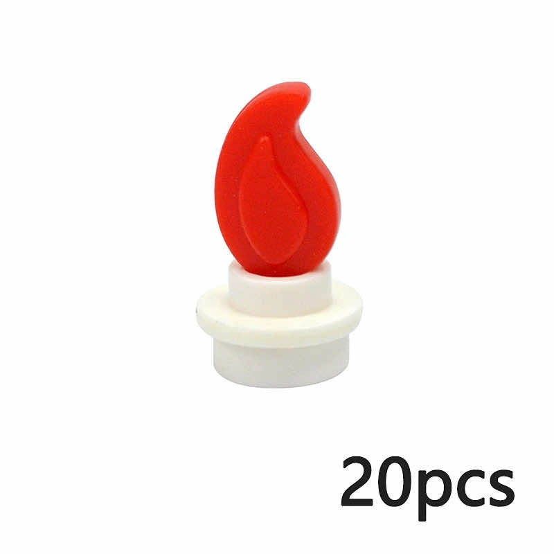 City Food Bonfire 7762 37775 Candle Flame part for Lego Sets Building Block Sets - Bricks & Blocks -  - The Drift Art Co.