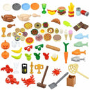 City Food Fish Apple Hot Dog Cake Pizza accessories for Lego Building Block Sets - Bricks & Blocks -  - The Drift Art Co.