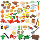 City Food Fish Apple Hot Dog Cake Pizza accessories for Lego Building Block Sets - Bricks & Blocks -  - The Drift Art Co.