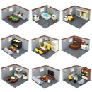City House Bedroom Living Room Bathroom Parts for Lego Building Block Brick Sets - LEGO (R) Bricks, Pieces & Parts -  - The Drift Art Co.
