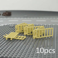 City Parts for LEGO Kits House Fence Wall Stairs Pillar Building Blocks Sets DIY - Bricks & Blocks -  - The Drift Art Co.