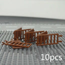 City Parts for LEGO Kits House Fence Wall Stairs Pillar Building Blocks Sets DIY - Bricks & Blocks -  - The Drift Art Co.