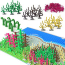 City Parts for LEGO Kits Seaweed grass Bush Leaf base bricks Building Blocks DIY - Bricks & Blocks -  - The Drift Art Co.