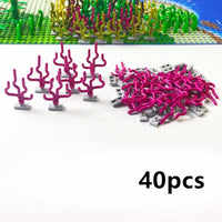 City Parts for LEGO Kits Seaweed grass Bush Leaf base bricks Building Blocks DIY - LEGO (R) Bricks, Pieces & Parts -  - The Drift Art Co.