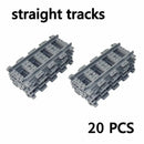 City Rail Motorized Track Switch for Lego Kit Train Building Blocks Sets DIY - LEGO (R) Bricks, Pieces & Parts -  - The Drift Art Co.