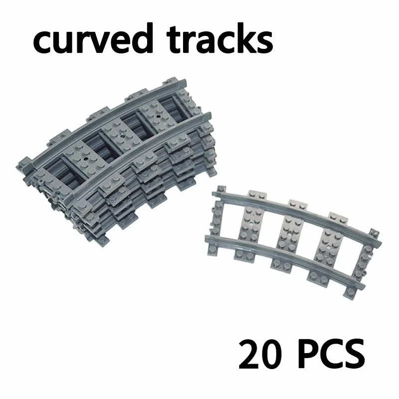 City Rail Motorized Track Switch for Lego Kit Train Building Blocks Sets DIY -  - The Drift Art Co.