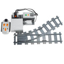 City Rail Motorized Track Switch for Lego Kit Train Building Blocks Sets DIY - Train Track -  - The Drift Art Co.