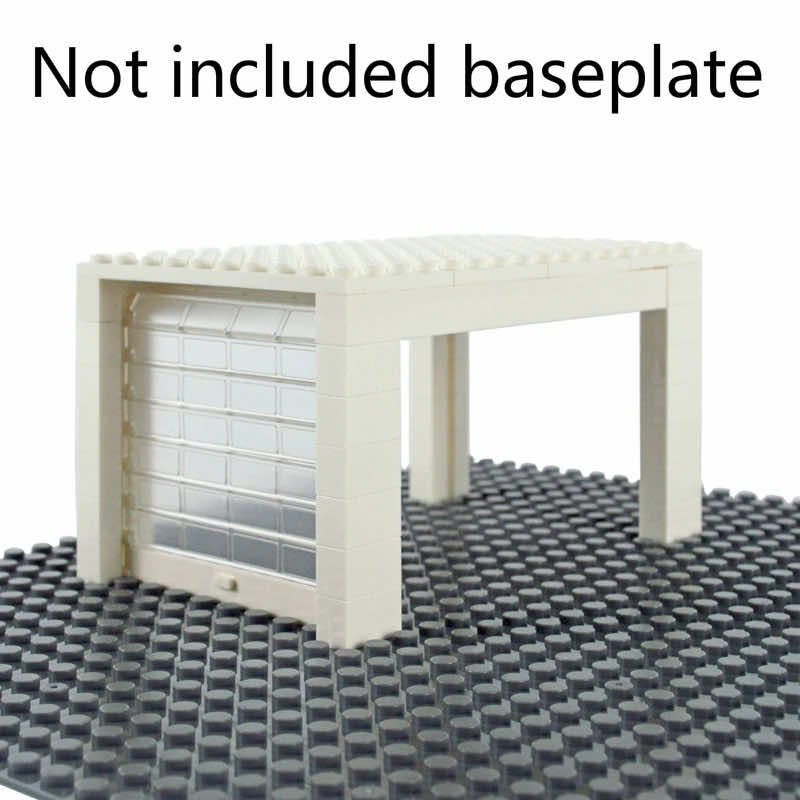 Classic Car Rolling gate Garage Door Parts for Lego Sets Building Block Sets DIY -  - The Drift Art Co.