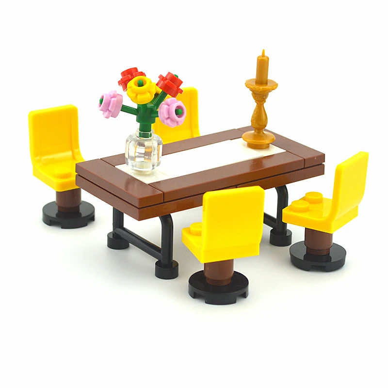 Desk Bookcase Dining Table Piano Fish Tank for Lego Sets Building Blocks Set DIY -  - The Drift Art Co.