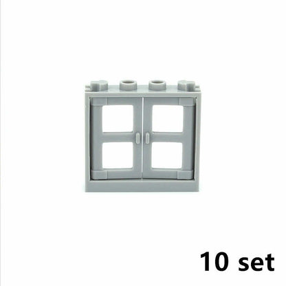 Door Window Castle Hotel House MOC Educational Building Blocks Bricks Toy DIY -  - The Drift Art Co.