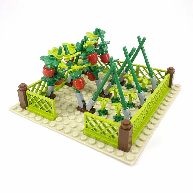 Farm Crop Vegetable Field Pumpkin City Food Parts for Lego Building Blocks Sets -  - The Drift Art Co.