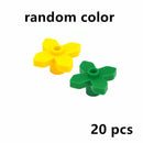 Flowers Rose Tulip Plant Leaves 2x2 15469   For Lego Building Blocks Sets DIY - Plant & Flower -  - The Drift Art Co.