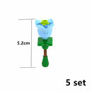 Flowers Rose Tulip Plant Leaves 2x2 15469   For Lego Building Blocks Sets DIY - Plant & Flower -  - The Drift Art Co.