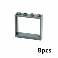 House City Thick Window Door Frame 60596 Parts for Lego Building Block Sets DIY - LEGO (R) Bricks, Pieces & Parts -  - The Drift Art Co.