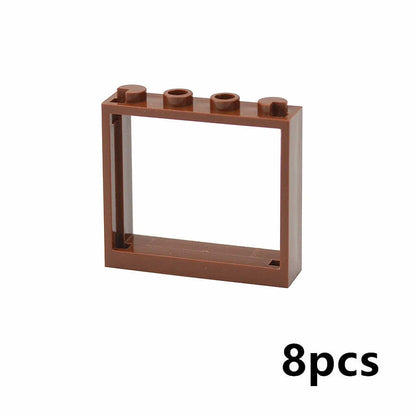 House City Thick Window Door Frame 60596 Parts for Lego Building Block Sets DIY -  - The Drift Art Co.