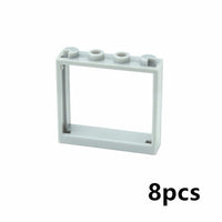 House City Thick Window Door Frame 60596 Parts for Lego Building Block Sets DIY - LEGO (R) Bricks, Pieces & Parts -  - The Drift Art Co.