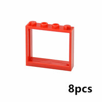 House City Thick Window Door Frame 60596 Parts for Lego Building Block Sets DIY - LEGO (R) Bricks, Pieces & Parts -  - The Drift Art Co.