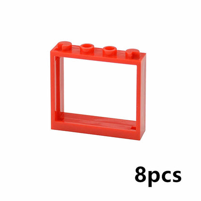 House City Thick Window Door Frame 60596 Parts for Lego Building Block Sets DIY -  - The Drift Art Co.