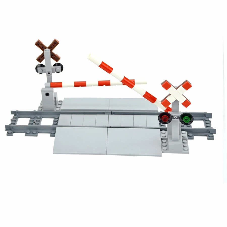 MOC City Train Track Walkway Buffer Stop for Lego Kit Building Blocks Sets DIY - LEGO (R) Bricks, Pieces & Parts -  - The Drift Art Co.