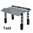 MOC City Train Track Walkway Buffer Stop for Lego Kit Building Blocks Sets DIY - LEGO (R) Bricks, Pieces & Parts -  - The Drift Art Co.