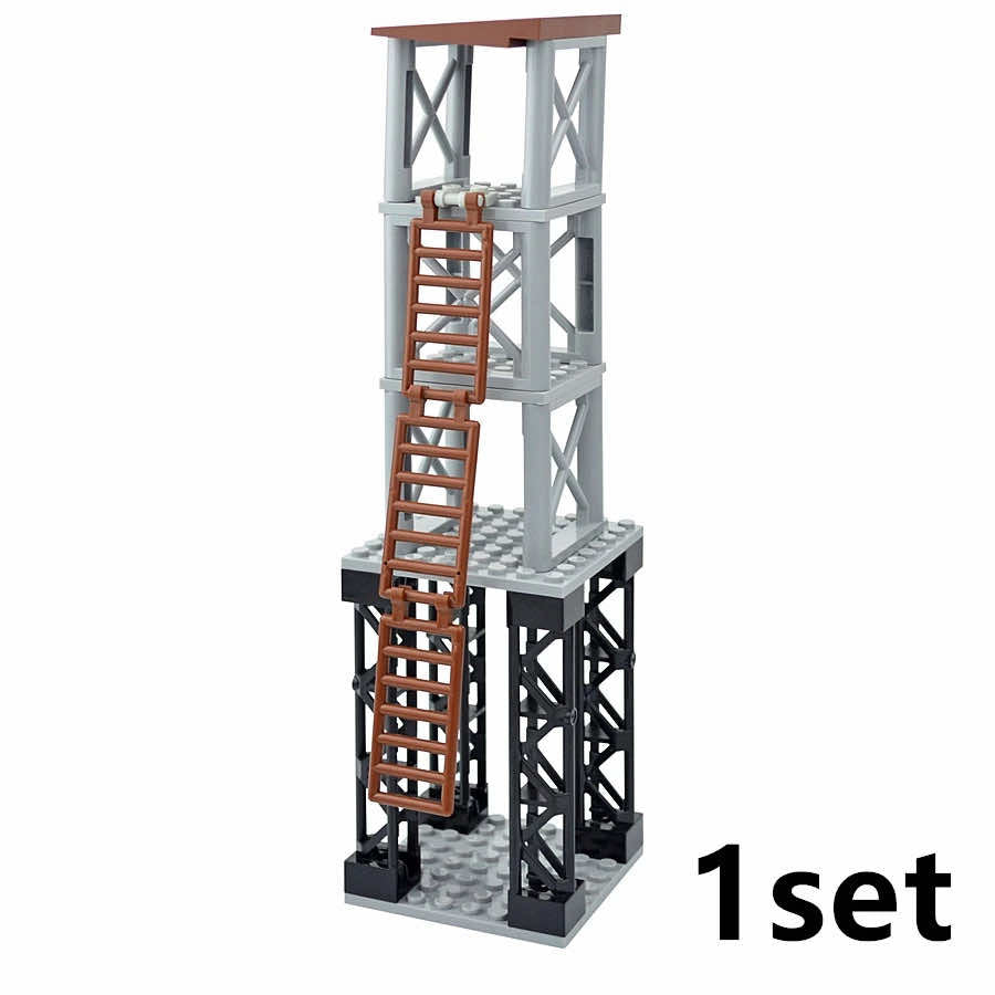 Military Base Barbed Wire Fence 30104 92338 For LEGO Building Blocks Brick Toy - Minifigure -  - The Drift Art Co.