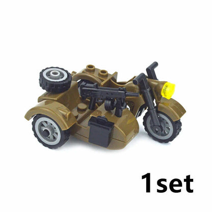 Military Vehicle Car Truck SUV Motorcycle Bike For Building Blocks Brick Toy DIY -  - The Drift Art Co.