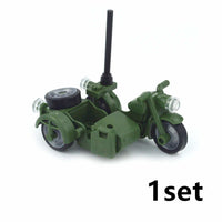 Military Vehicle Car Truck SUV Motorcycle Bike For Building Blocks Brick Toy DIY - Minifigure -  - The Drift Art Co.