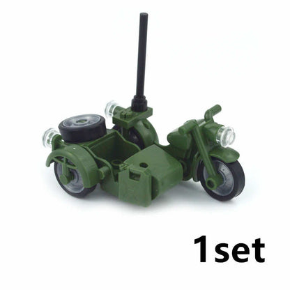 Military Vehicle Car Truck SUV Motorcycle Bike For Building Blocks Brick Toy DIY -  - The Drift Art Co.